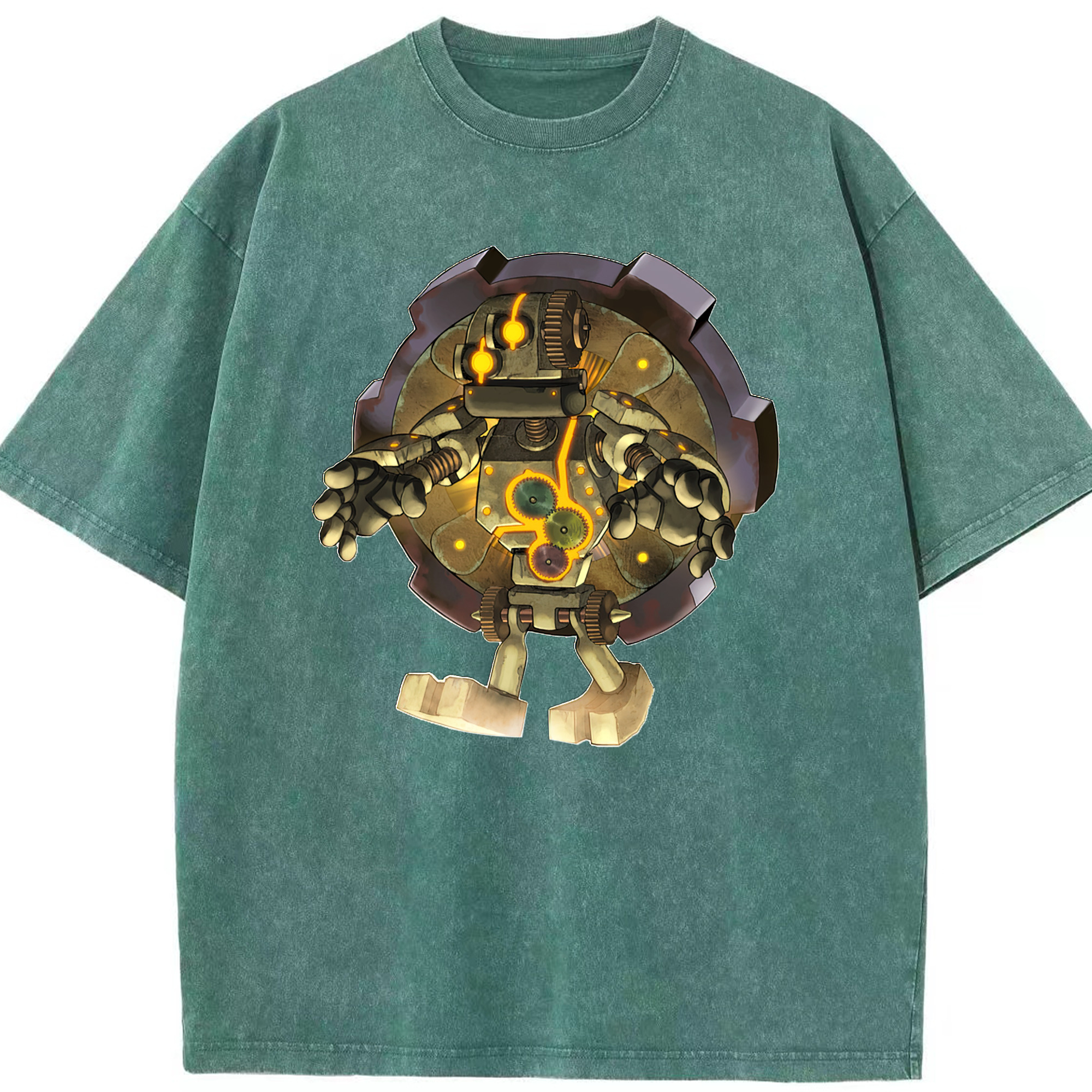 （画像用） 遊☆戯☆王 Yu-Gi-Oh! 綿100% ヴィンテージ風 半袖Tシャツ（フロントプリント）